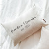 Grandma & Grandpa Est. 2023 Pillow