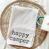 Happy Camper Lake Tea Towel
