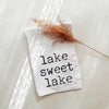 Lake Sweet Lake Tea Towel