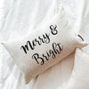 Merry & Bright Pillow