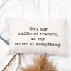 Center of Everything Pillow
