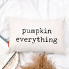 Pumpkin Everything Type Pillow