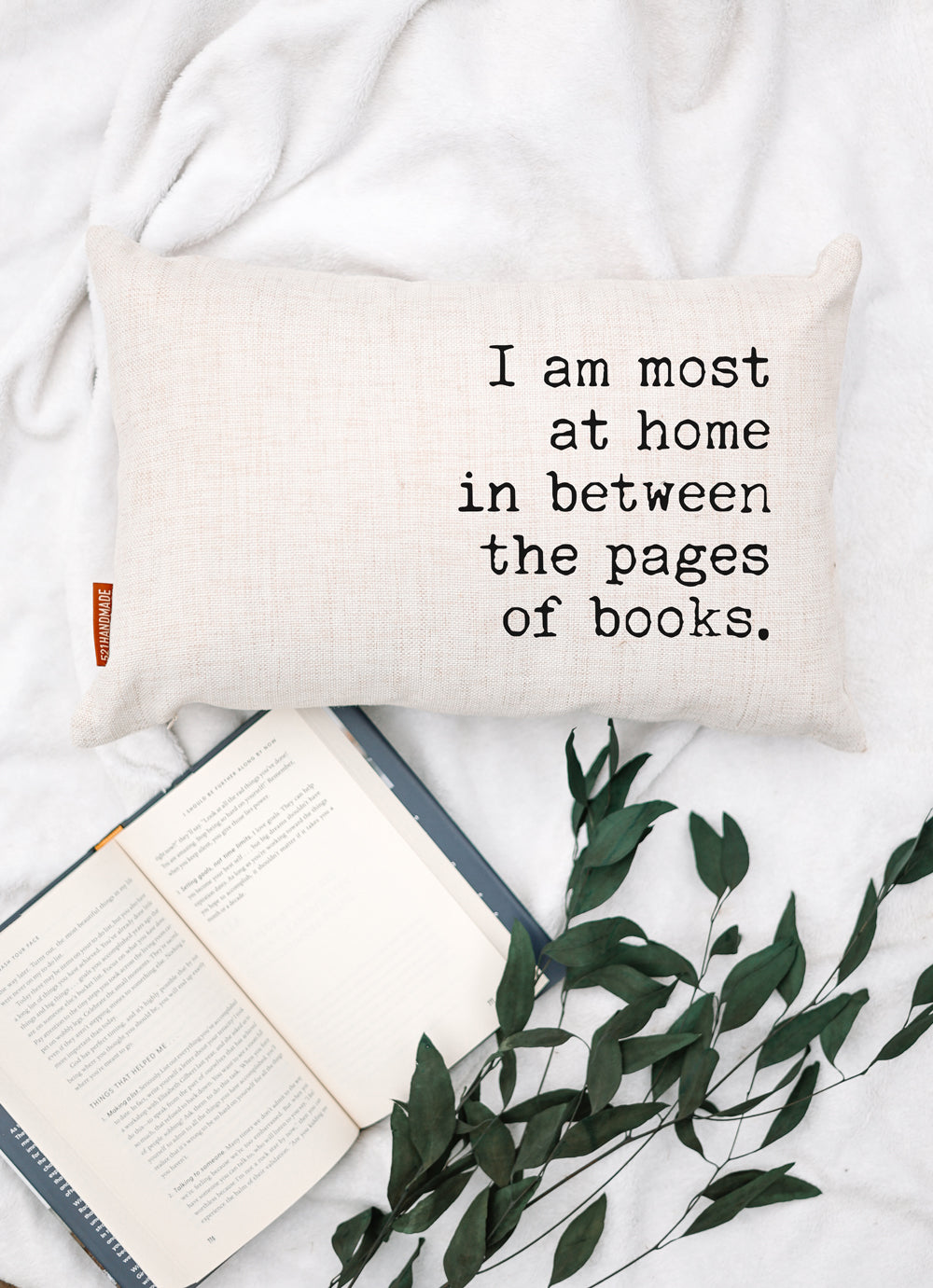 Book Pillow - Pages of Books