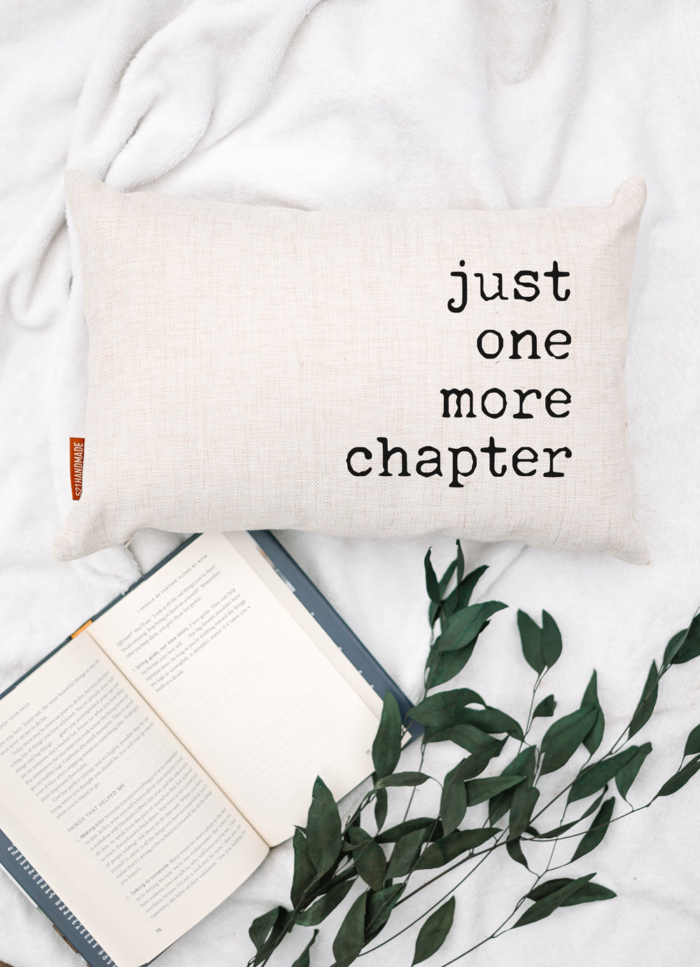 Book Pillow - Just One More Chapter Minimal