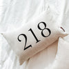 Custom Area Code Pillow