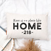 There Is No Place Like Home Area Code Pillow