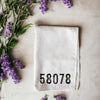Zip Code Kitchen Towel