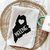 Maine State Tea Towel