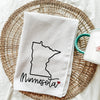 Minnesota Kitchen Tea Towel