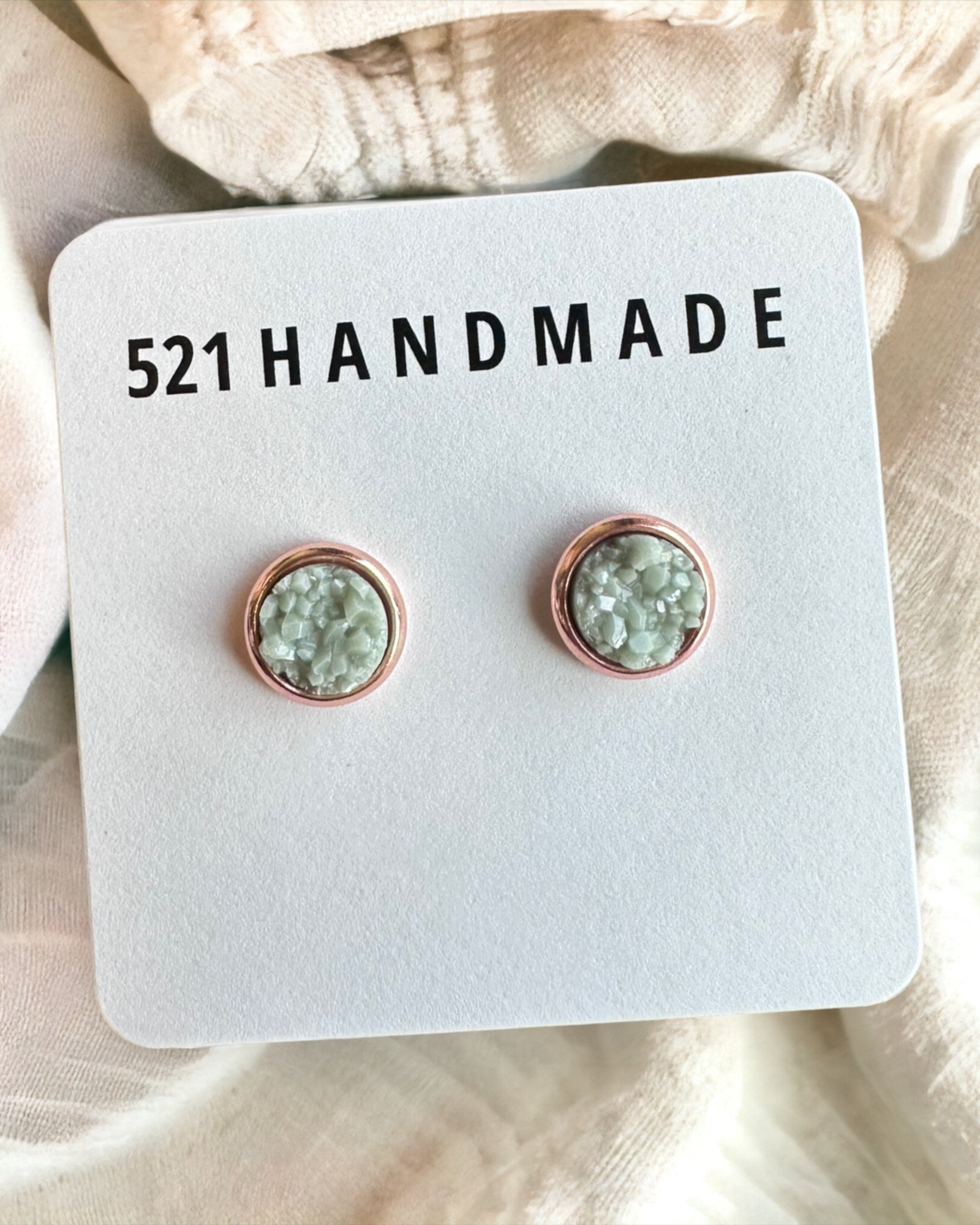 Druzy 2025 studs wholesale