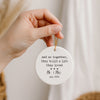 Built A Life They Loved Mr. & Mrs. Est. 2025 Christmas Ornament