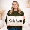 Baby Name + Birth Stats Pillow (Classic)