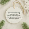 Procrasti-Baking Christmas Ornament