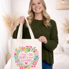 Big Heart Teacher Tote Bag