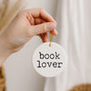 Book Lover Christmas Ornament