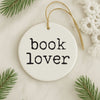 Book Lover Christmas Ornament