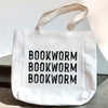 Book Worm on Repeat Tote Bag