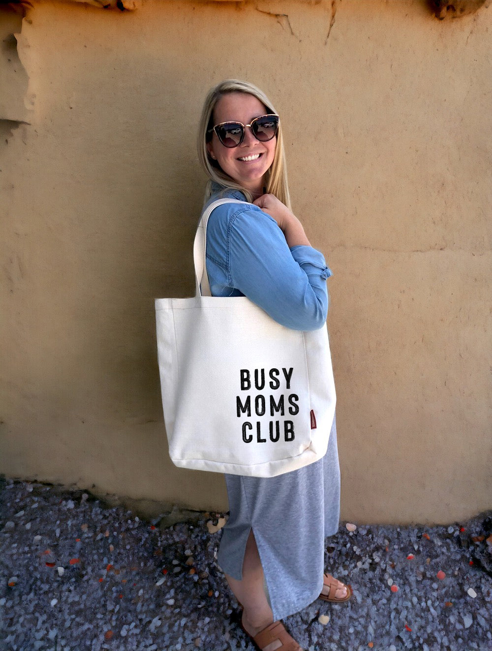 Busy Moms Club Tote Bag