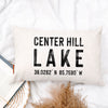 Custom Lake Location Pillow