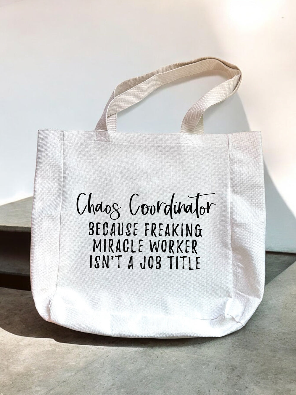 Chaos Coordinator Tote Bag