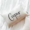 Est. 2024 Last Name Pillow