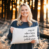 Crisp Air Crunchy Leaves Pillow