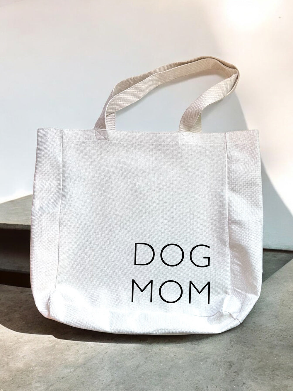 Dog Mom Tote Bag