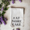 Eat More Cake Kitchen Towel