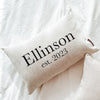 Last Name Pillow