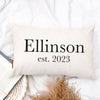 Last Name Pillow