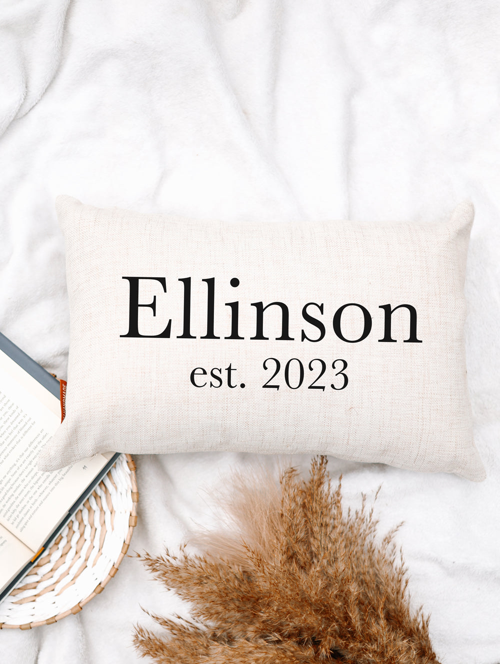 Last Name Pillow