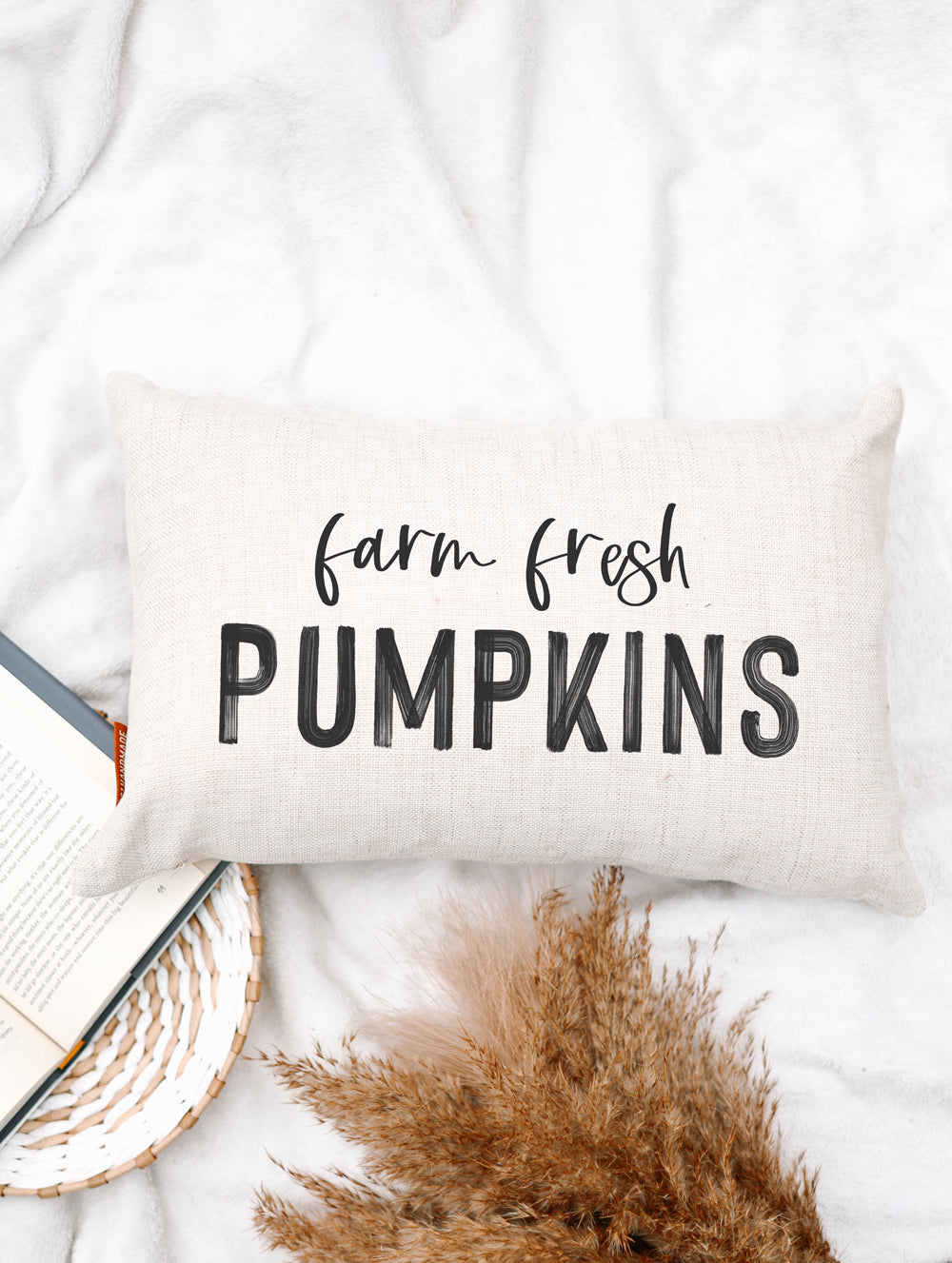 Farm Fresh Pumpkins Pillow