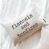 Flannels & Bonfires Fall Pillow