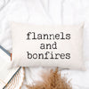Flannels & Bonfires Fall Pillow