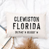 Personalized Location Zip Code Pillow