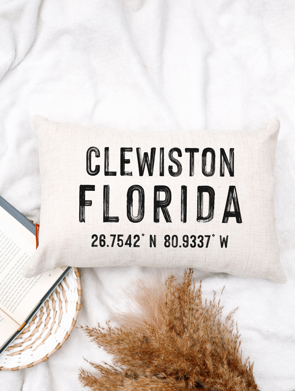 Personalized Location Zip Code Pillow