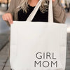 Girl Mom Tote Bag