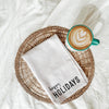 Happy Holidays Waffle Knit Towel