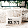 Happy Holidays Pillow