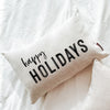 Happy Holidays Pillow