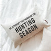 We Interrupt This Marriage for Hunting Pillow