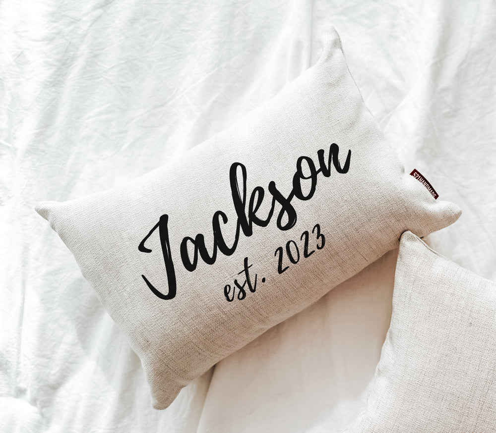 Original Last Name Pillow