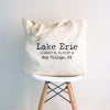 Lake Name Tote Bag