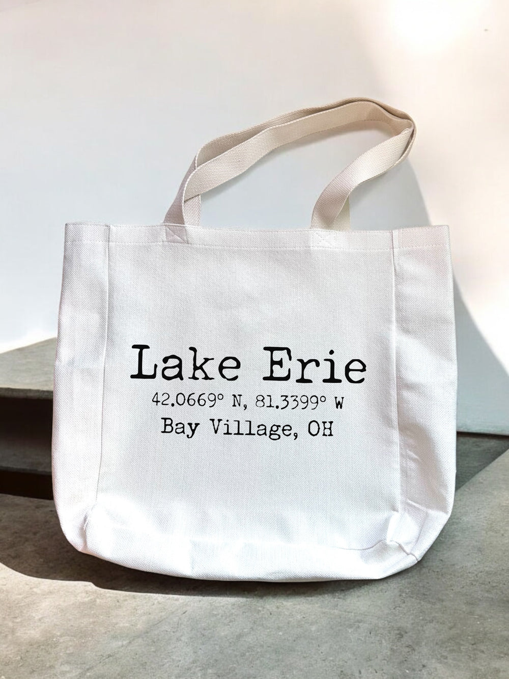 Lake Name Tote Bag