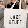 Lake Stuff Canvas Tote Bag