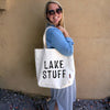 Lake Stuff Canvas Tote Bag