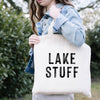Lake Stuff Canvas Tote Bag