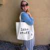 Lake Stuff Type Tote Bag