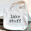 Lake Stuff Type Tote Bag
