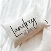 Modern Last Name Pillow